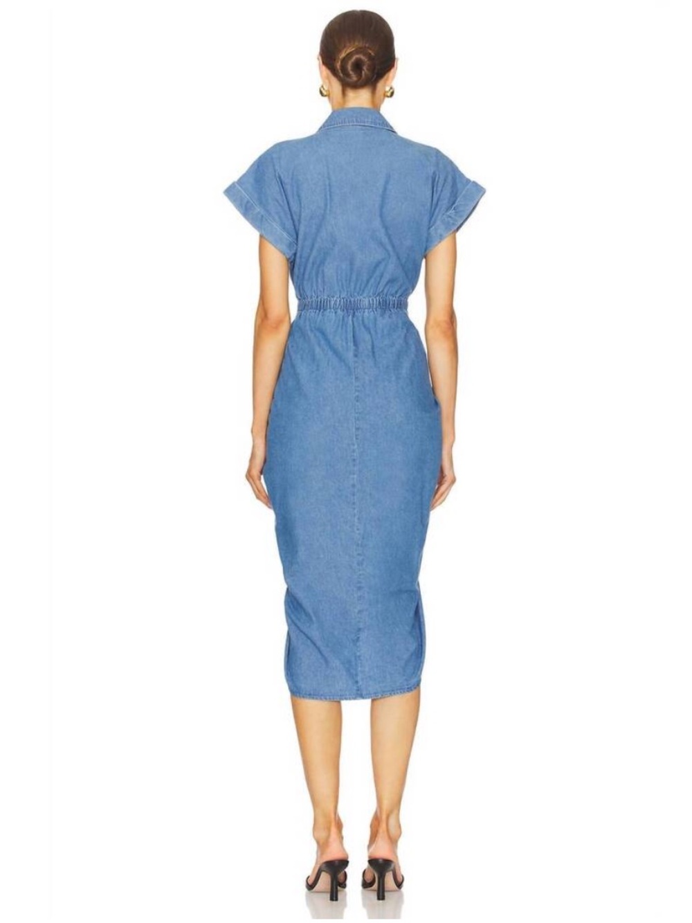 STEVE MADDEN Tori chambray blue dress NWT - Picture 2 of 12